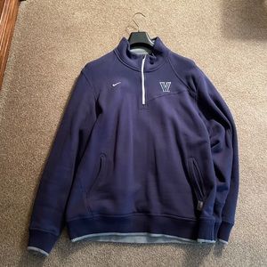 Nike Villanova Wildcats Quarter Zip Sweatshirt